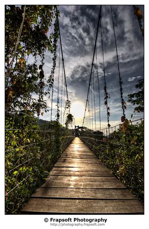 Kaohsiung Art Area & Bridge in Aboriginal Area in the Mountains