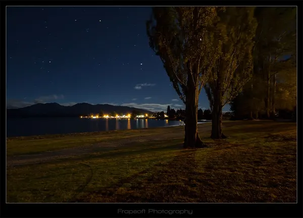 Lake Te Anau at Night - photo 2