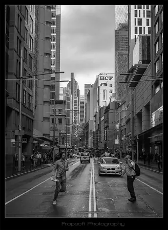 Sydney in Black & White