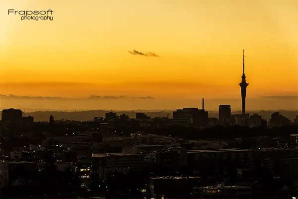 Sunset Over Auckland City - photo 3