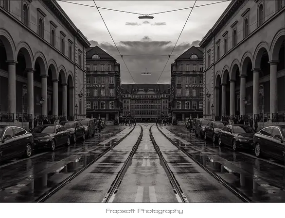 Munich in Black and White